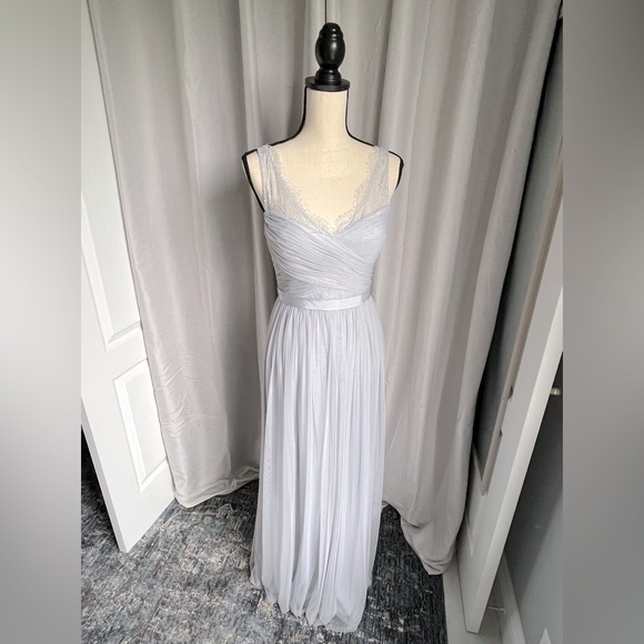 BHLDN Gray Bridesmaid Dress - Picture 1 of 4